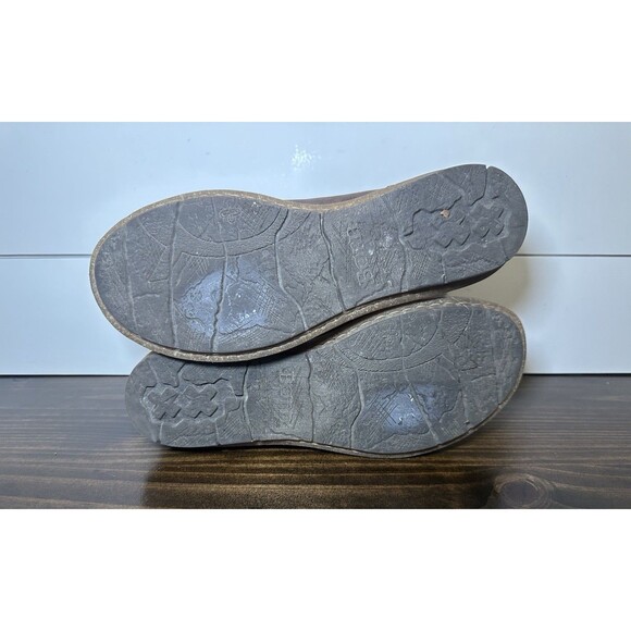 Born Temple Booties Leather Distressed Brown Ankle Lace Up Boots Women's‎ 9 - Picture 13 of 13